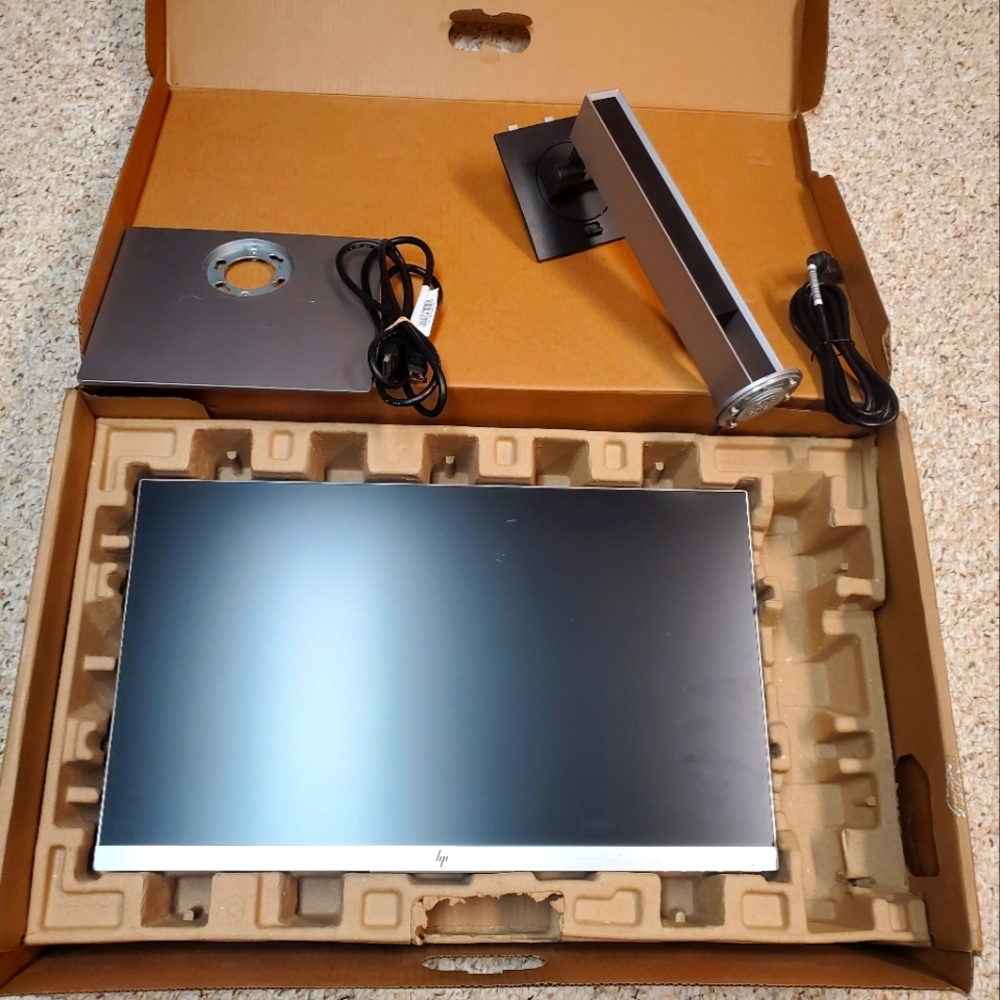 HP EliteDisplay E243 24" Computer monitor with stand